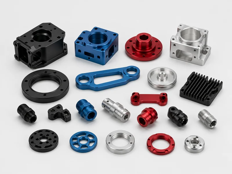 Anodizing CNC machining material or finish