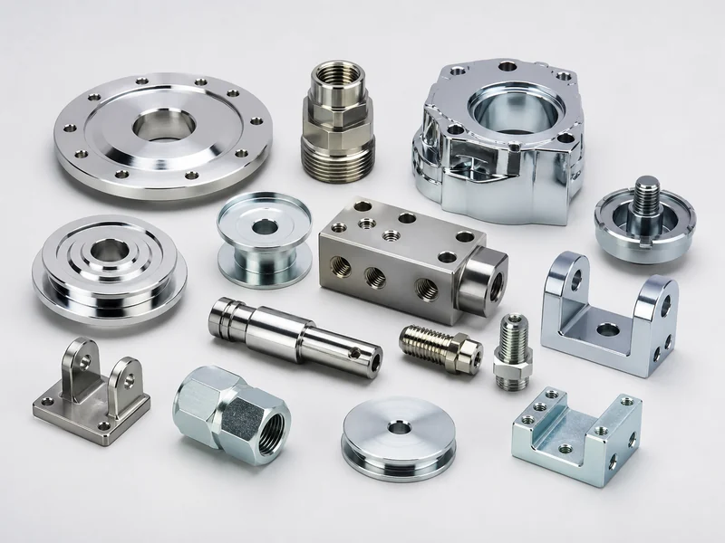 Plating CNC machining material or finish