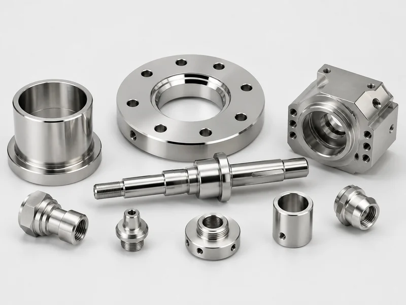Polishing CNC machining material or finish