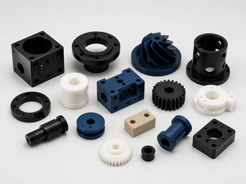 Engineering Plastics CNC machining material or finish